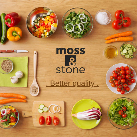 Moss & Stone compact-design portable scale fits small kitchens.