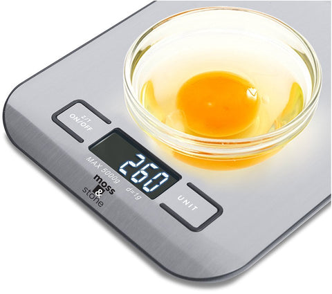 Moss & Stone LCD display readout enables fast, clear reading.