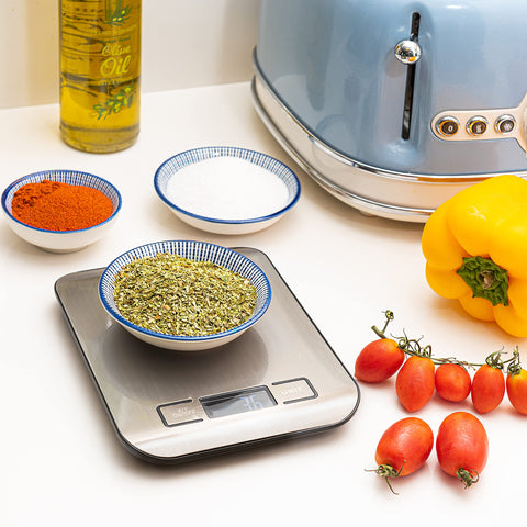 Moss & Stone precise-grams-oz mode provides metric and imperial options.