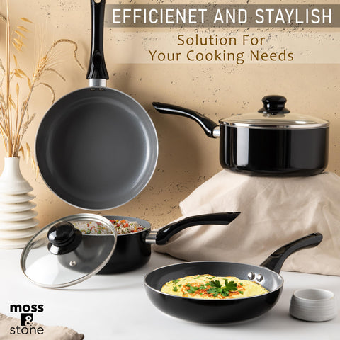 Moss & Stone stay-cool handles for comfortable, safe handling
