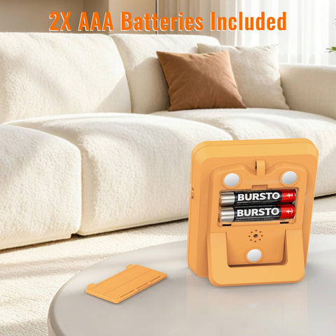 MOSTRUST adjustable volume with red light flash for notification in any kitchen.