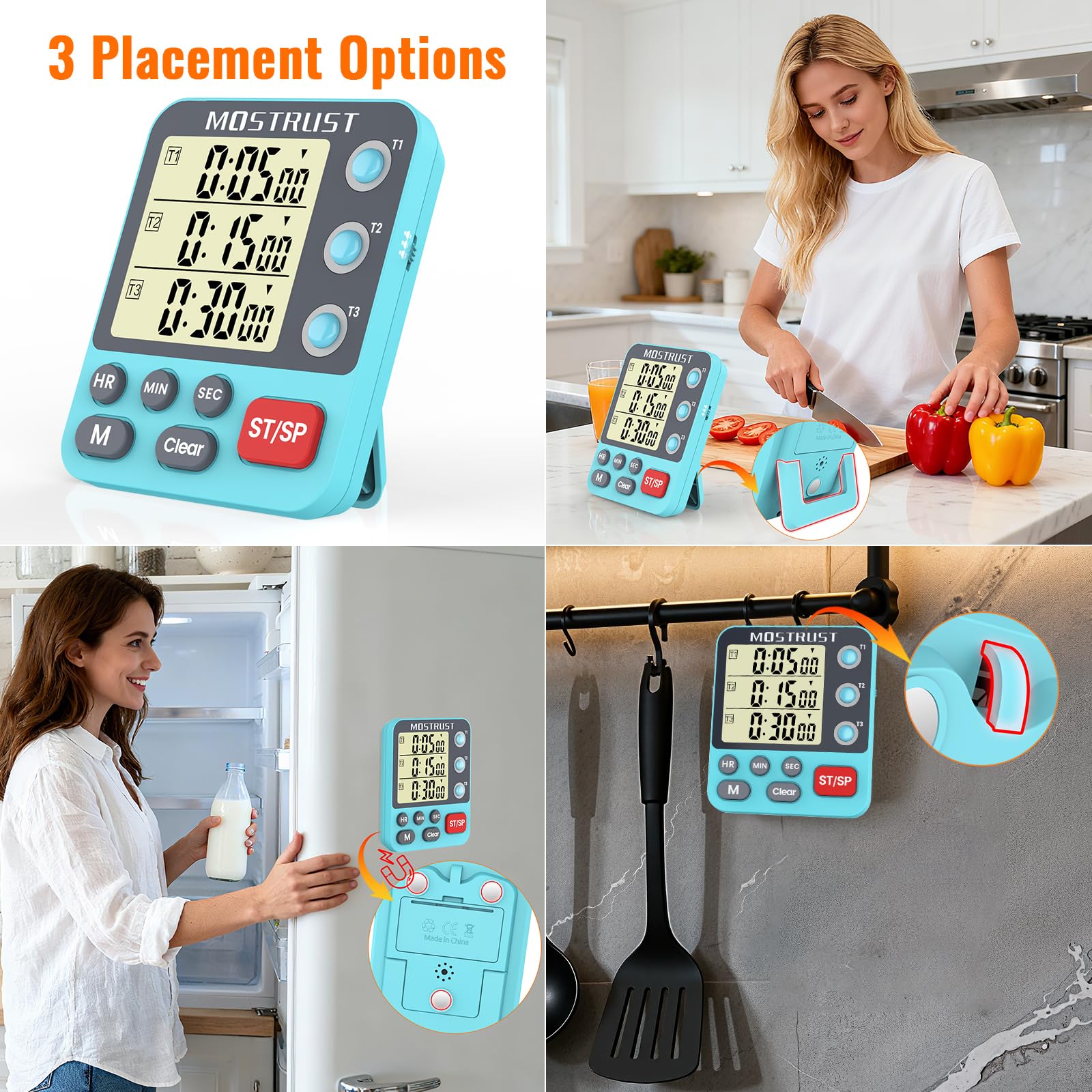 Mostrust timer ships with batteries for immediate use.