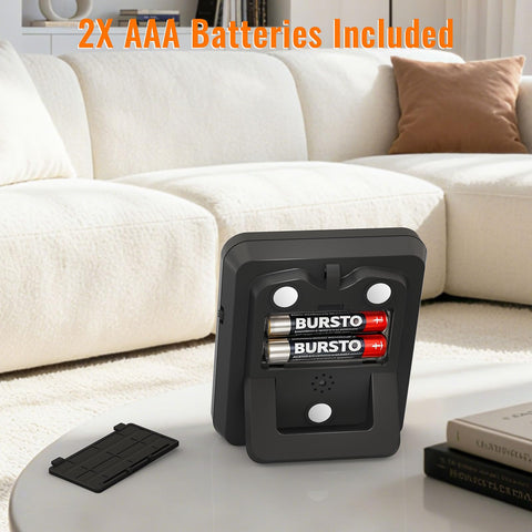 MOSTRUST timer volume control with audible alert and red light