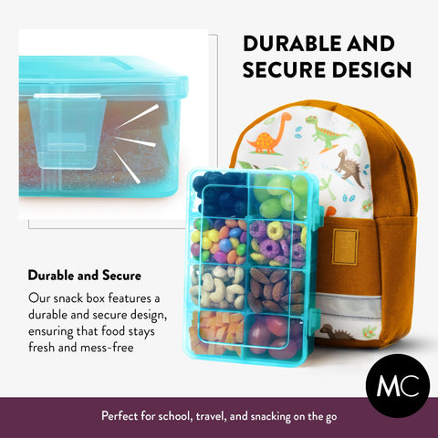 MotherCould snack box 2-pack blue perfect for school lunches