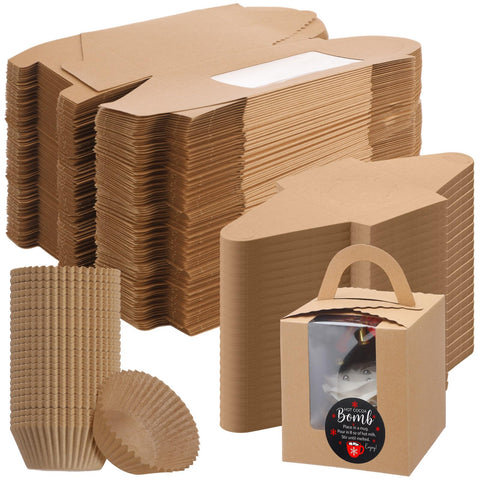 Motiskyy cocoa bomb packaging with window box for festive gift display.