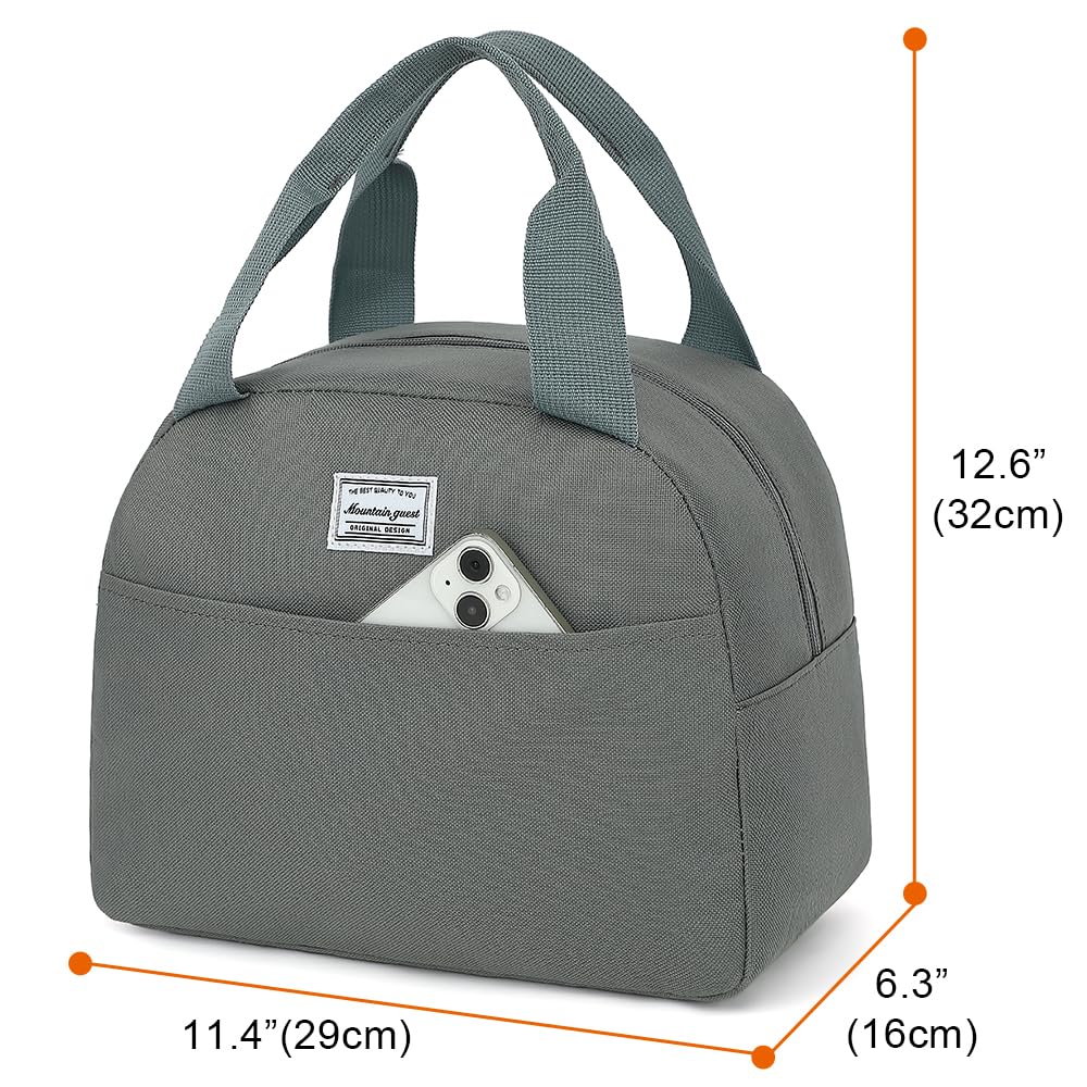 Mountain guest insulated interior lining preserves food freshness for hours.