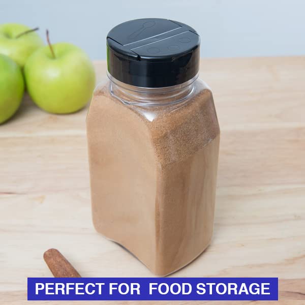 Mountain West spice jars spice-dispense use for easy seasoning.