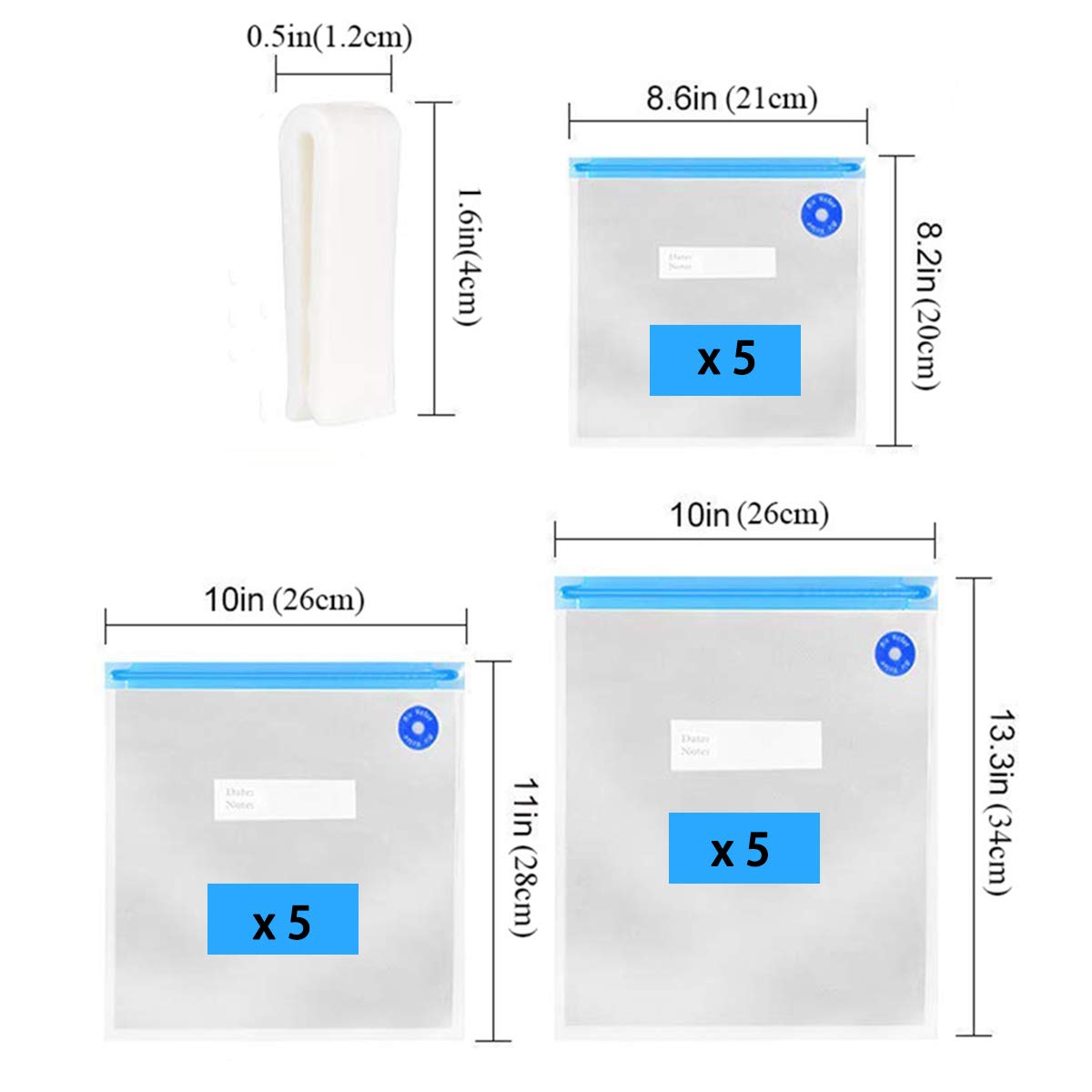 MOVEHI BPA-free PA+PE material bags highlight safe materials for food storage