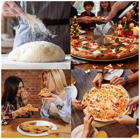 MOVNO wooden spatula helps flip pizzas without sticking