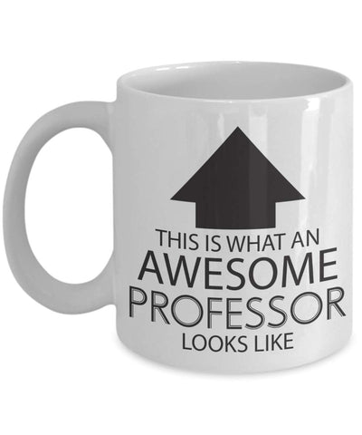 M&P Shop Inc. funny professor mug with witty slogan, ideal desk companion.