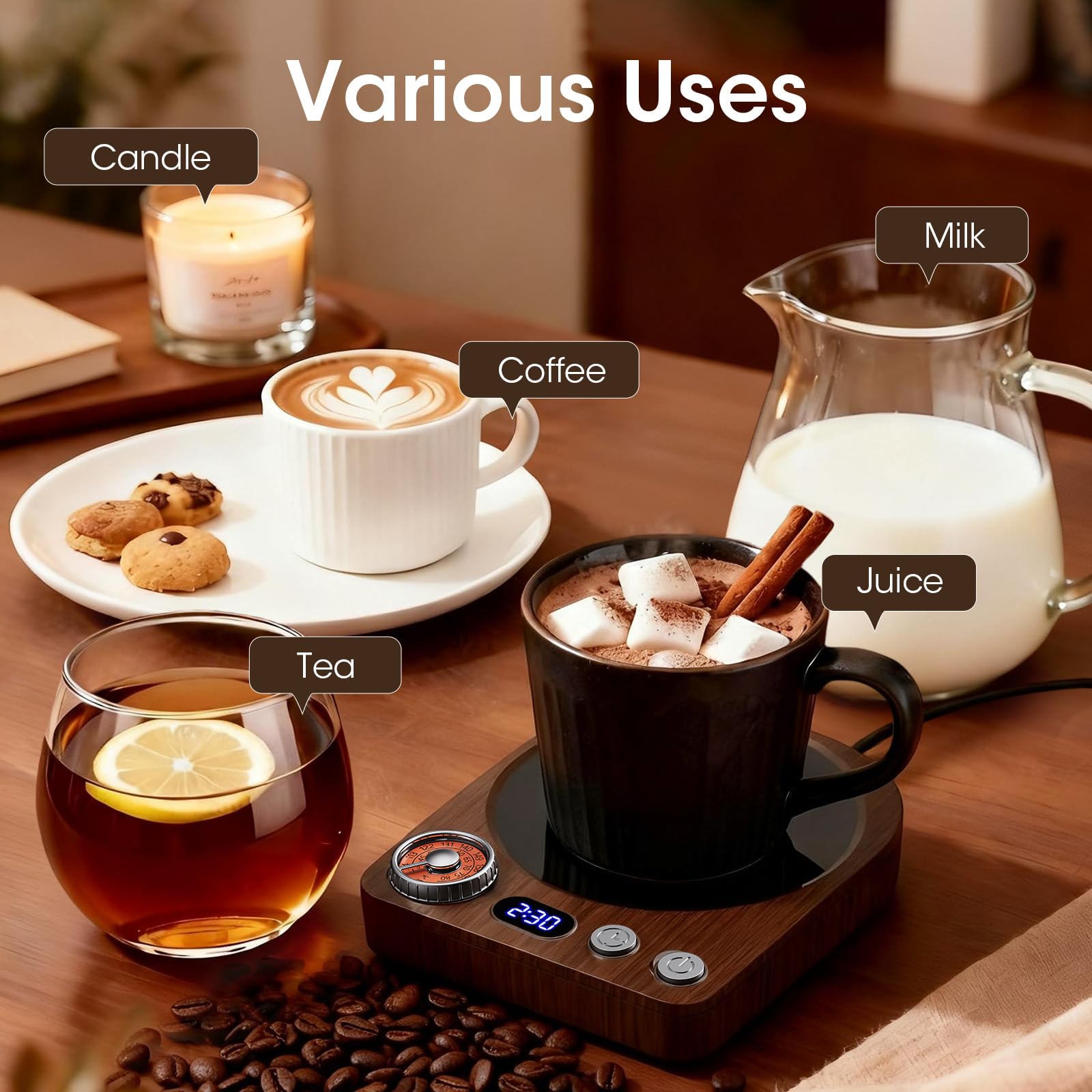 MQFORU Compact design fits any workspace and easy to store.