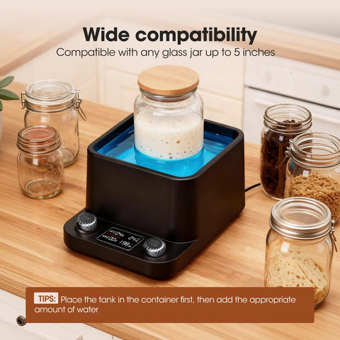 Energy-saving standby mode on MQFORU warmer preserves heat with lower power use