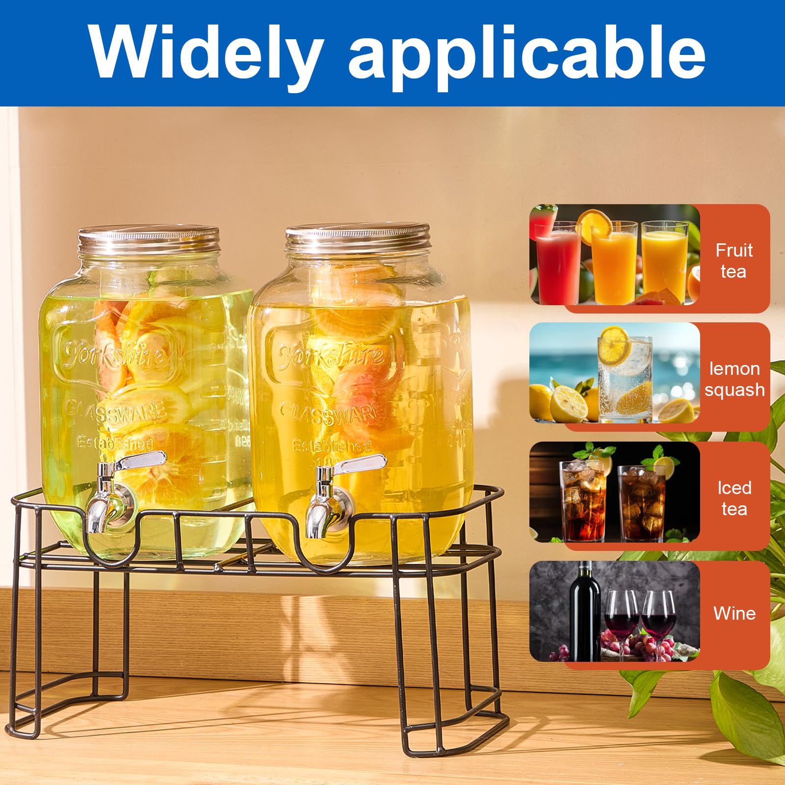 MQRFFTU built-in fruit infuser for fresh flavors without mess.