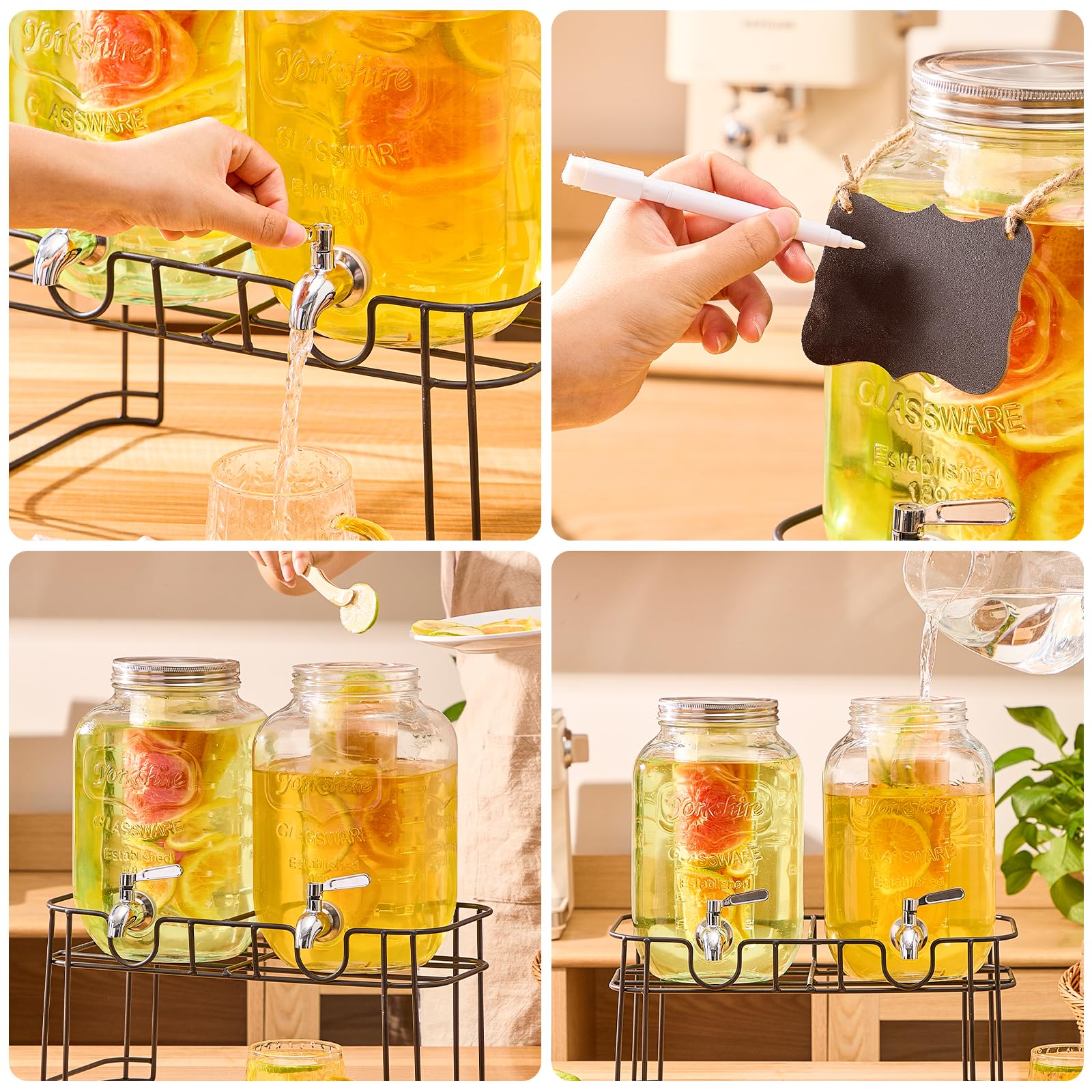 MQRFFTU wide-mouth design makes cleaning quick and easy.