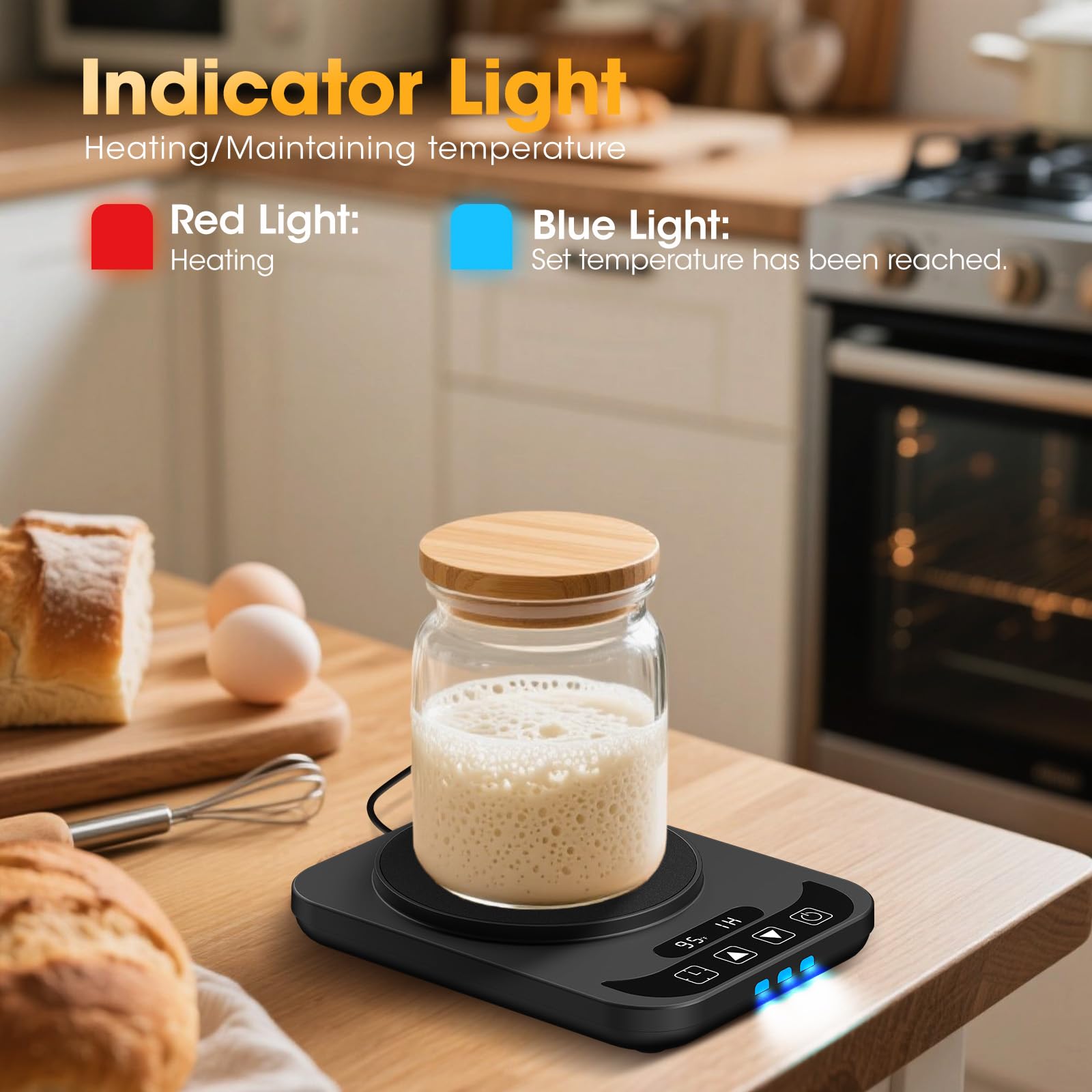 MQUPIN sourdough warmer compact design fits countertops and boosts kitchen workflow.