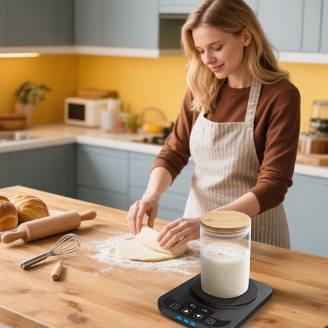 MQUPIN sourdough warmer includes detailed instructions for easy setup.
