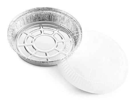 Mr Miracle 8-inch pans move from freezer to oven for quick reheating.