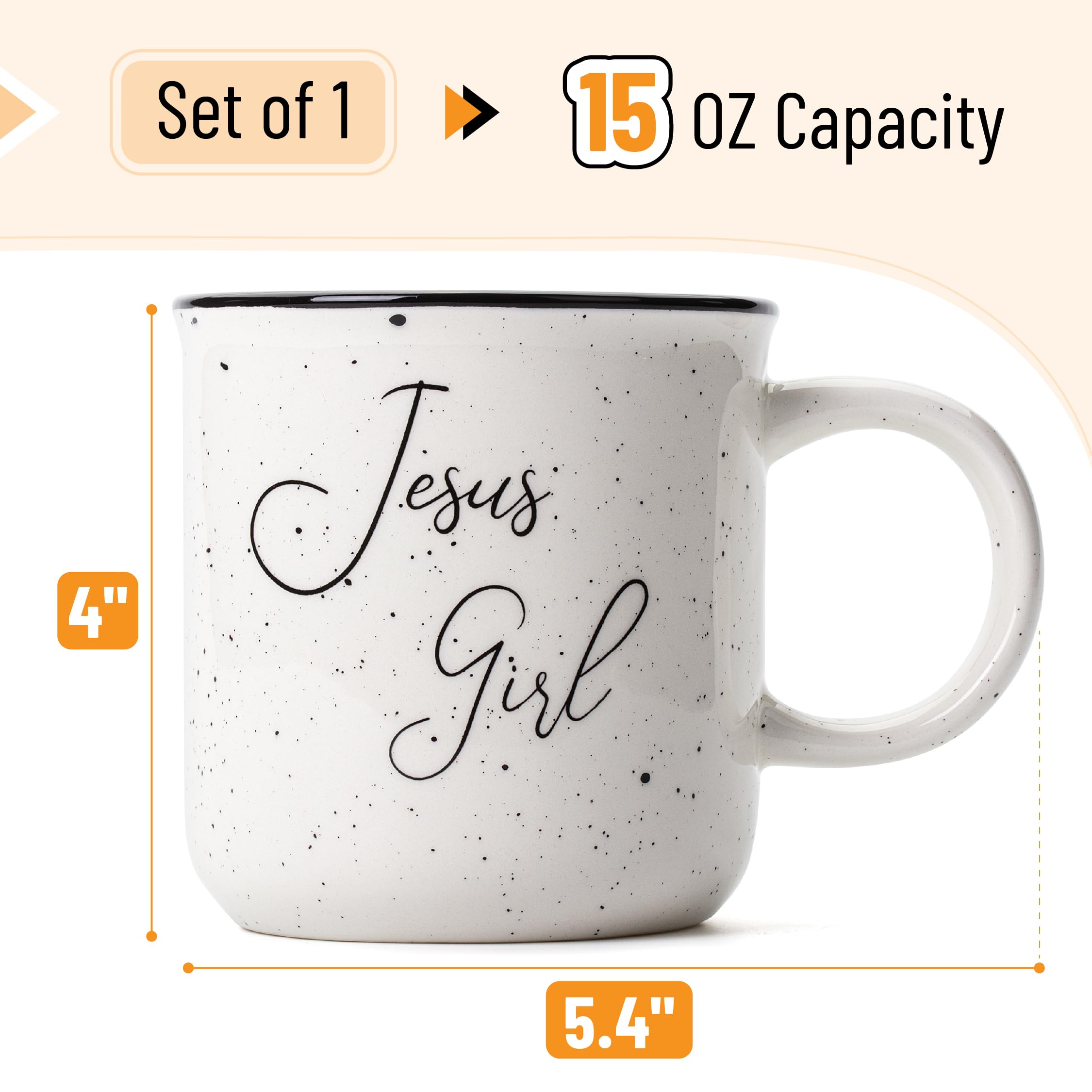 Mr. Pen white ceramic mug with Bible theme, perfect for morning coffee.