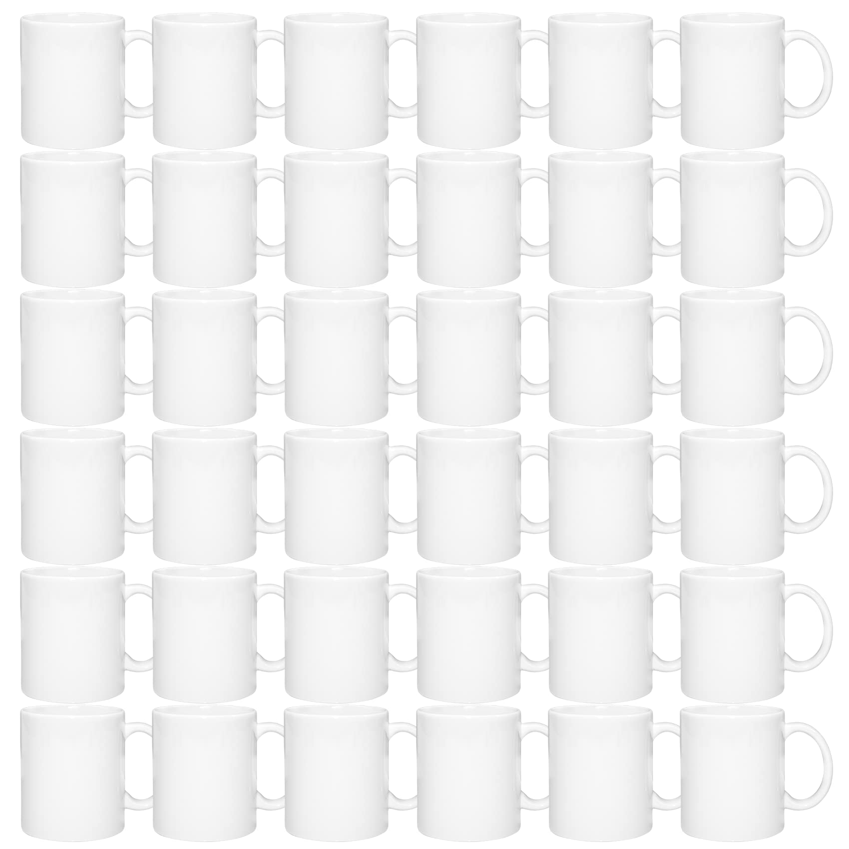 MR.R 36 pack sublimation mugs ready for customization