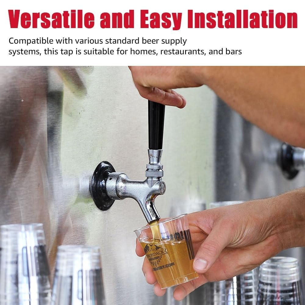 MRbrew durable brass exterior resists stains while stainless interior aids cleanup.