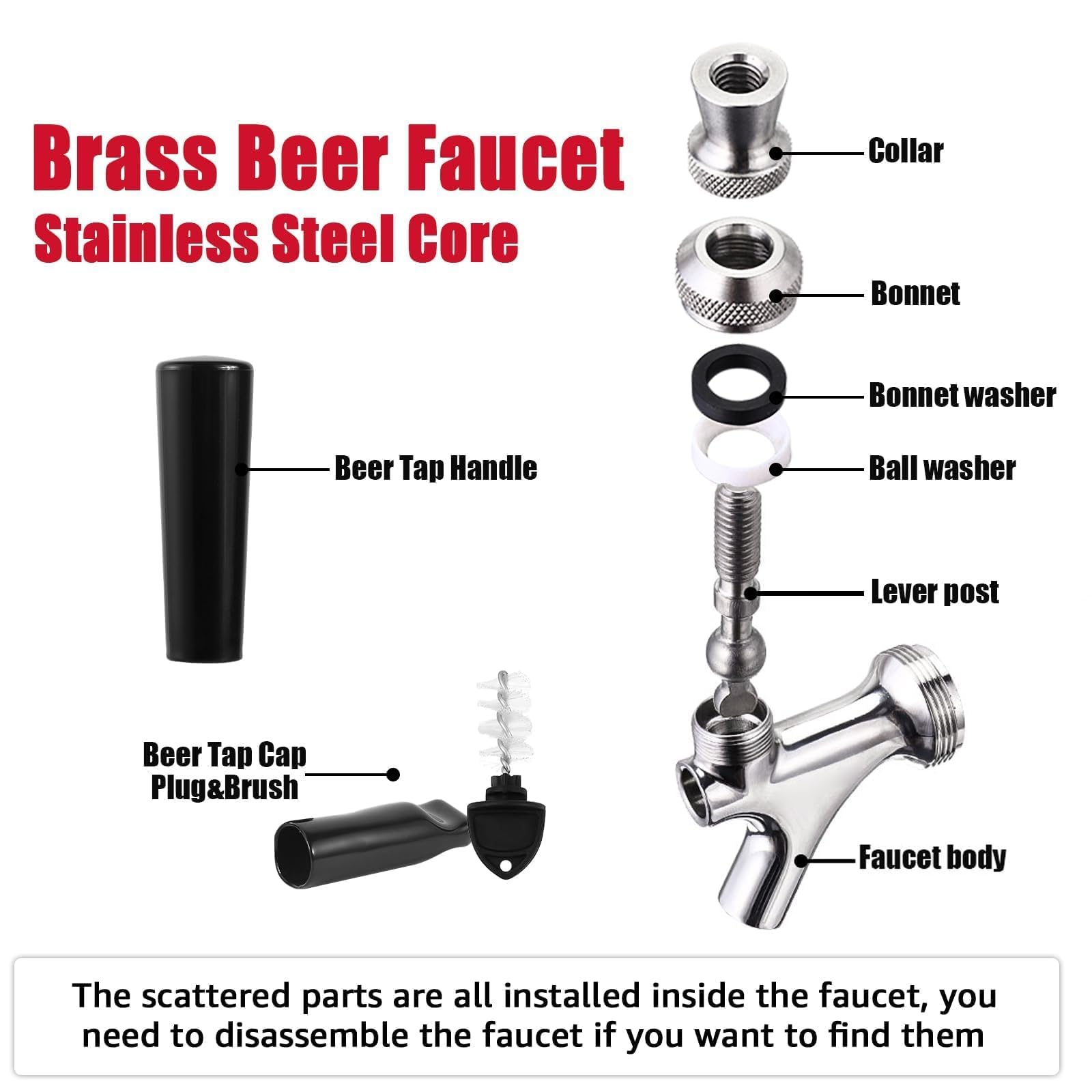 MRbrew leak-free surface ensures consistent pours with minimal maintenance.
