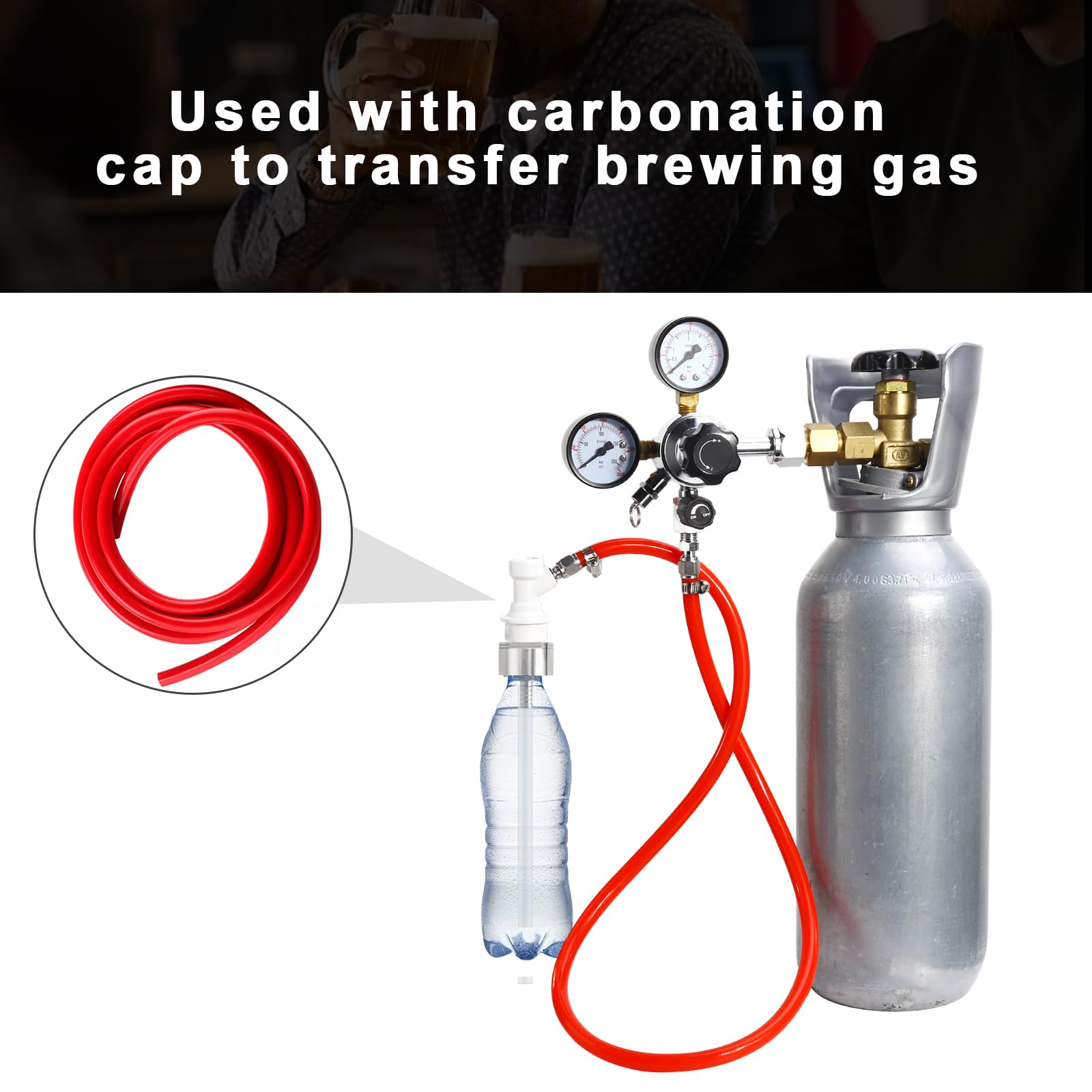 MRbrew CO2 tubing suited for kegs and taps in homebrew setups