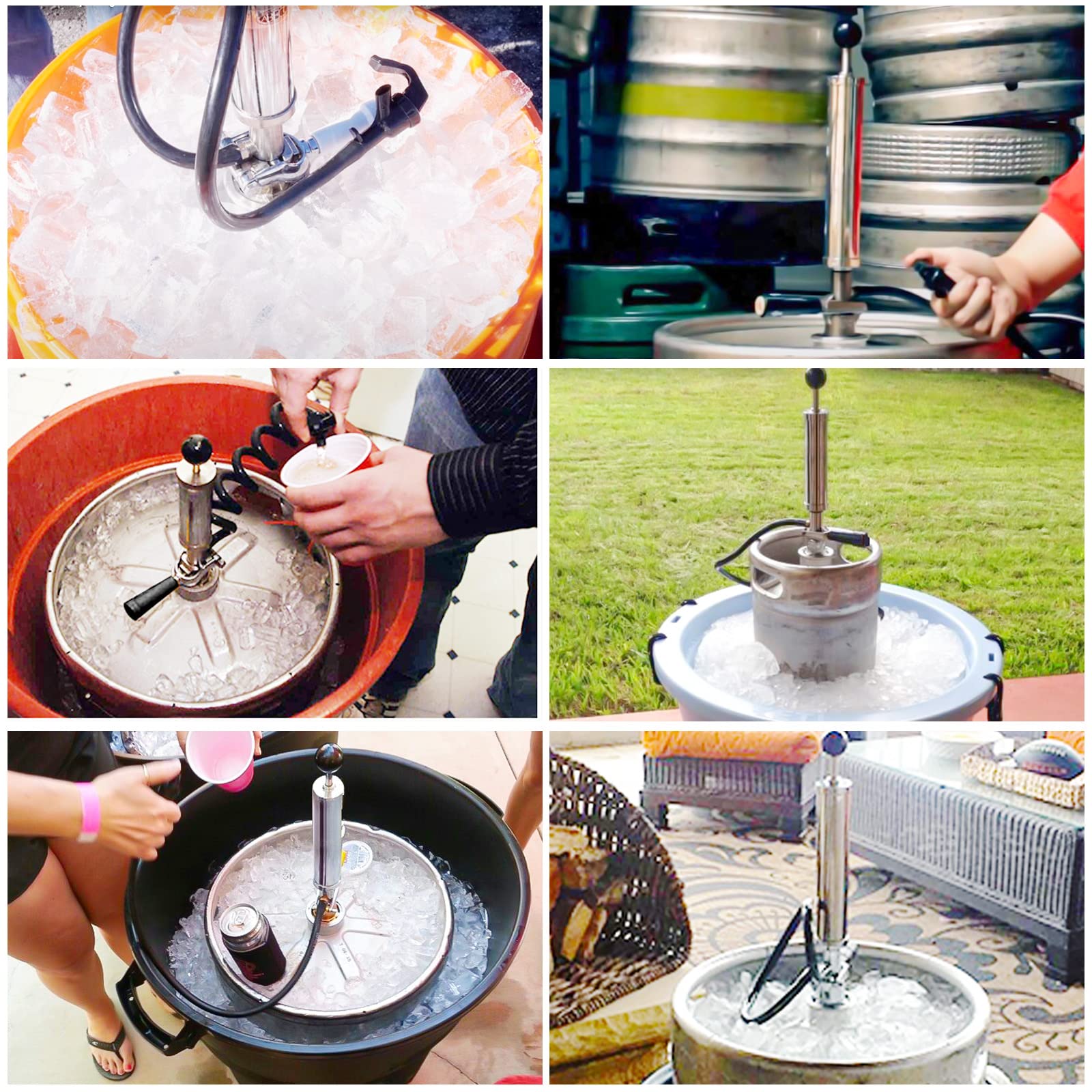 MRbrew Keg Party Pump enables confident home parties with no electricity.