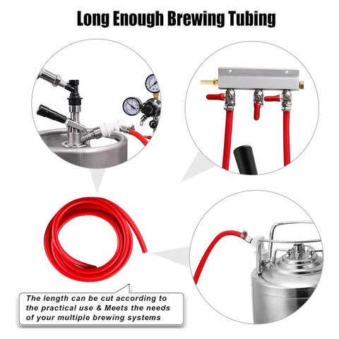 MRbrew durable pressure-resistant CO2 tube designed for homebrewing