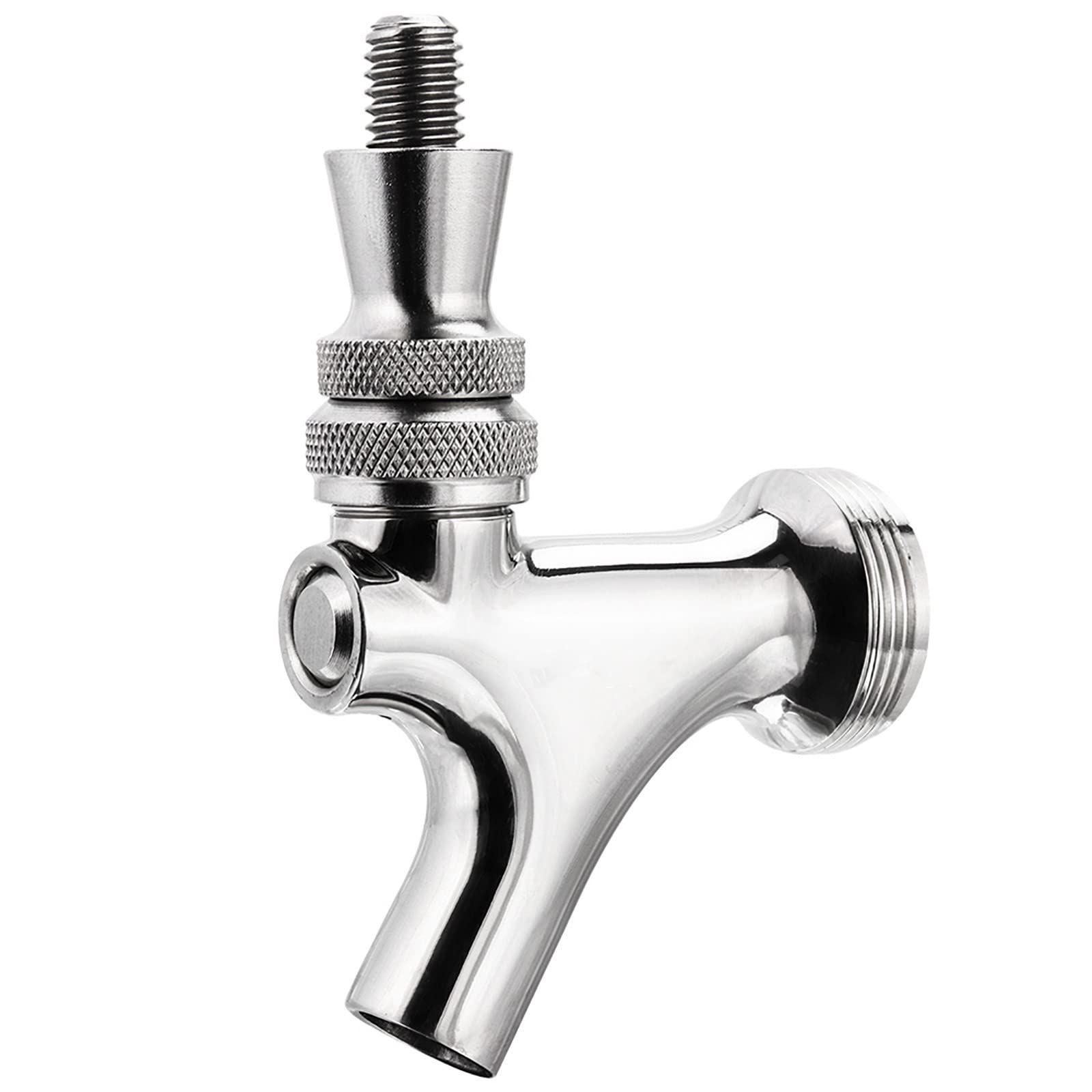 MRbrew upgraded draft keg tap in solid 304 stainless for lasting performance