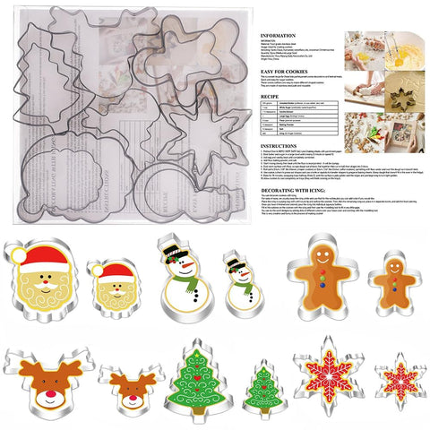 MrCookie gingerbread men cookie cutters bake classic gingerbread shapes