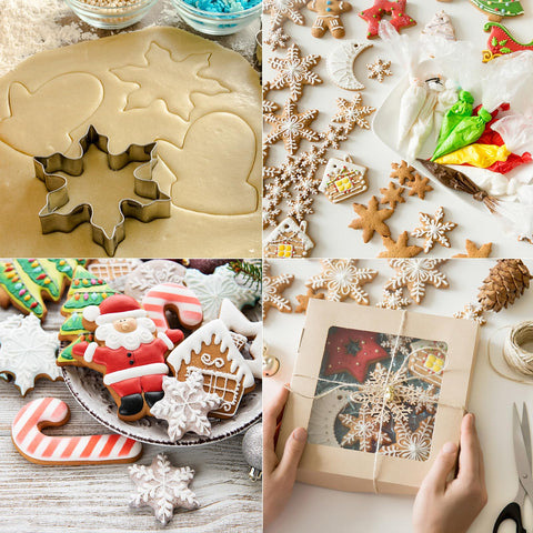MrCookie Santa face cookie cutters conjure playful holiday treats