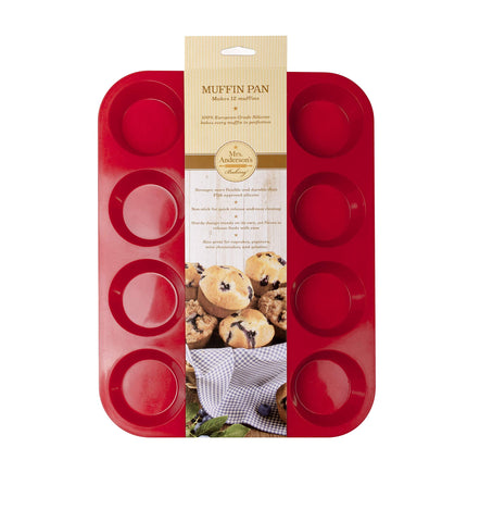 European-grade silicone pan from Mrs. Anderson's Baking offers lasting flexibility.