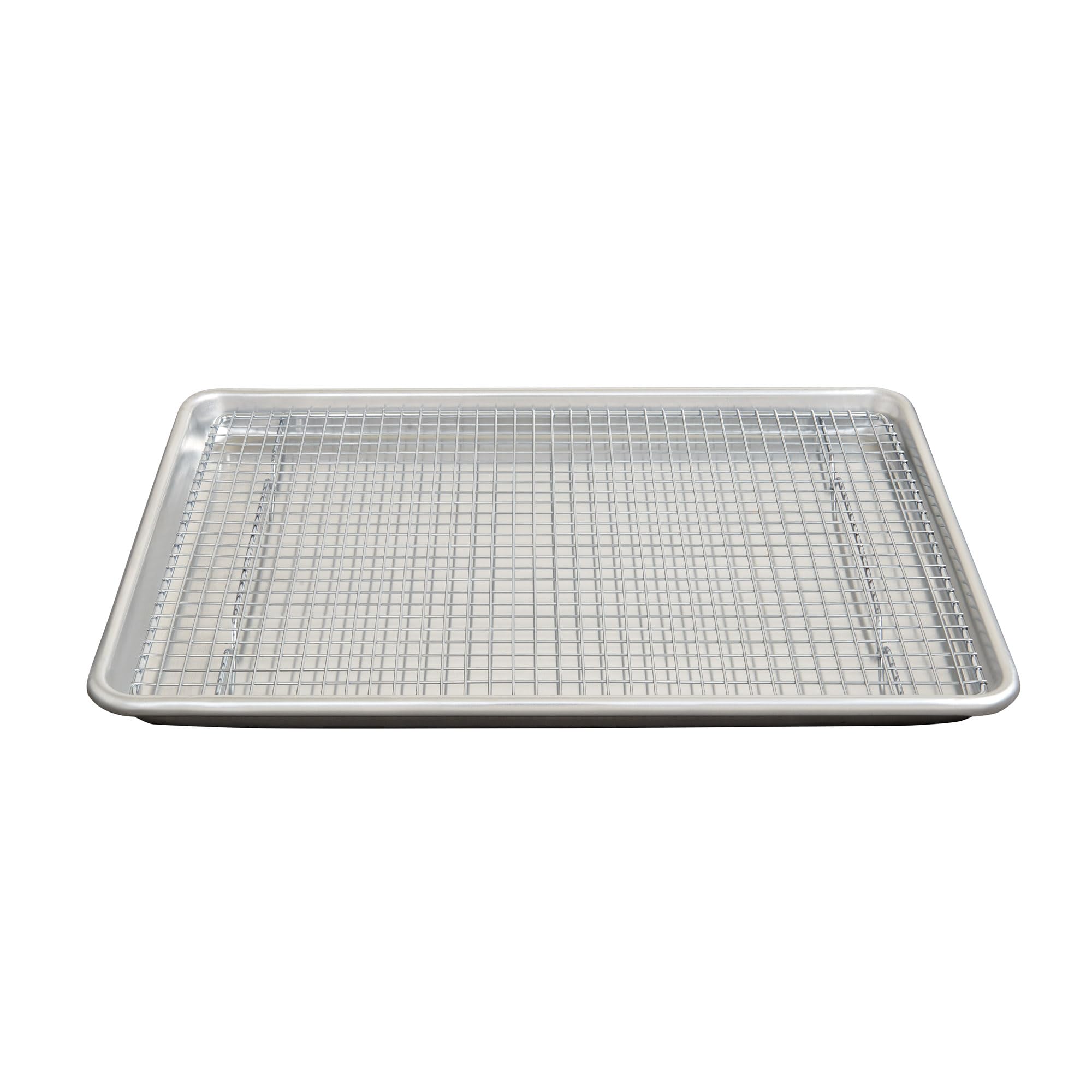 Mrs. Anderson's Baking half sheet rack cross-weave detail secures small items