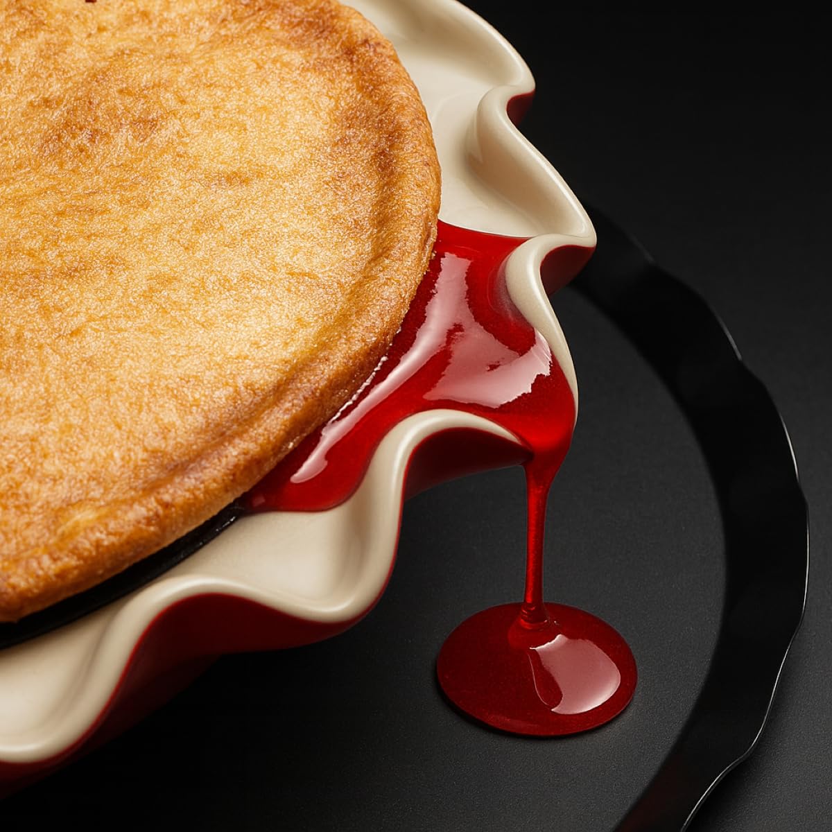 Mrs. Anderson's Pan withstands up to 500°F for high-heat baking.