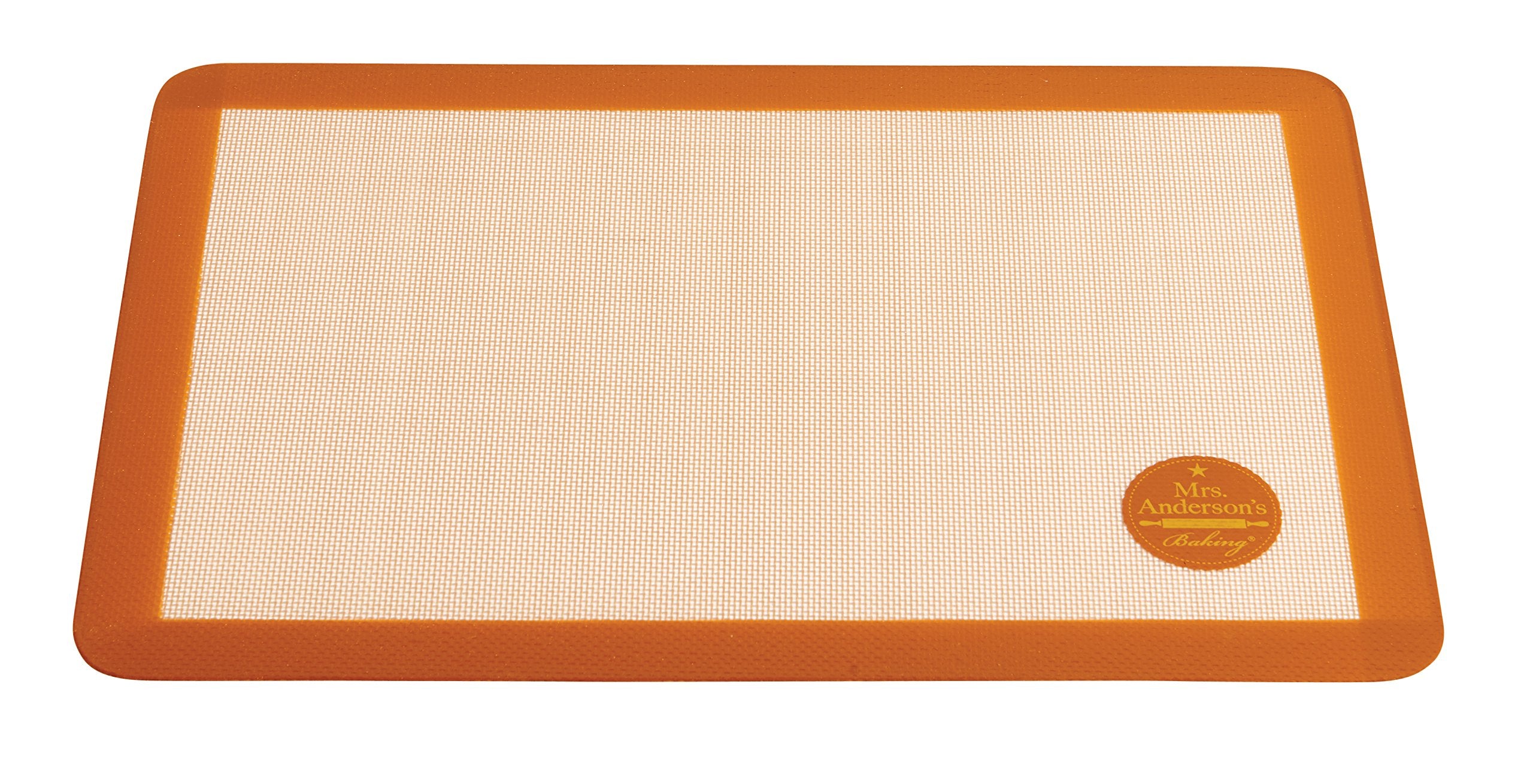 Mrs. Anderson's Baking mat heat resistance up to 480°F for baking versatility