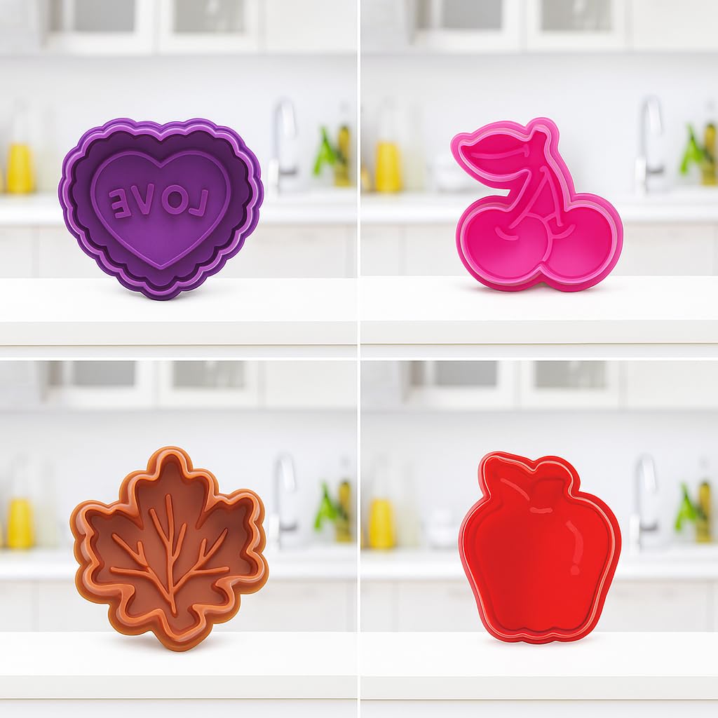 Mrs. Anderson's Baking cherry cutter creates charming crust embellishments