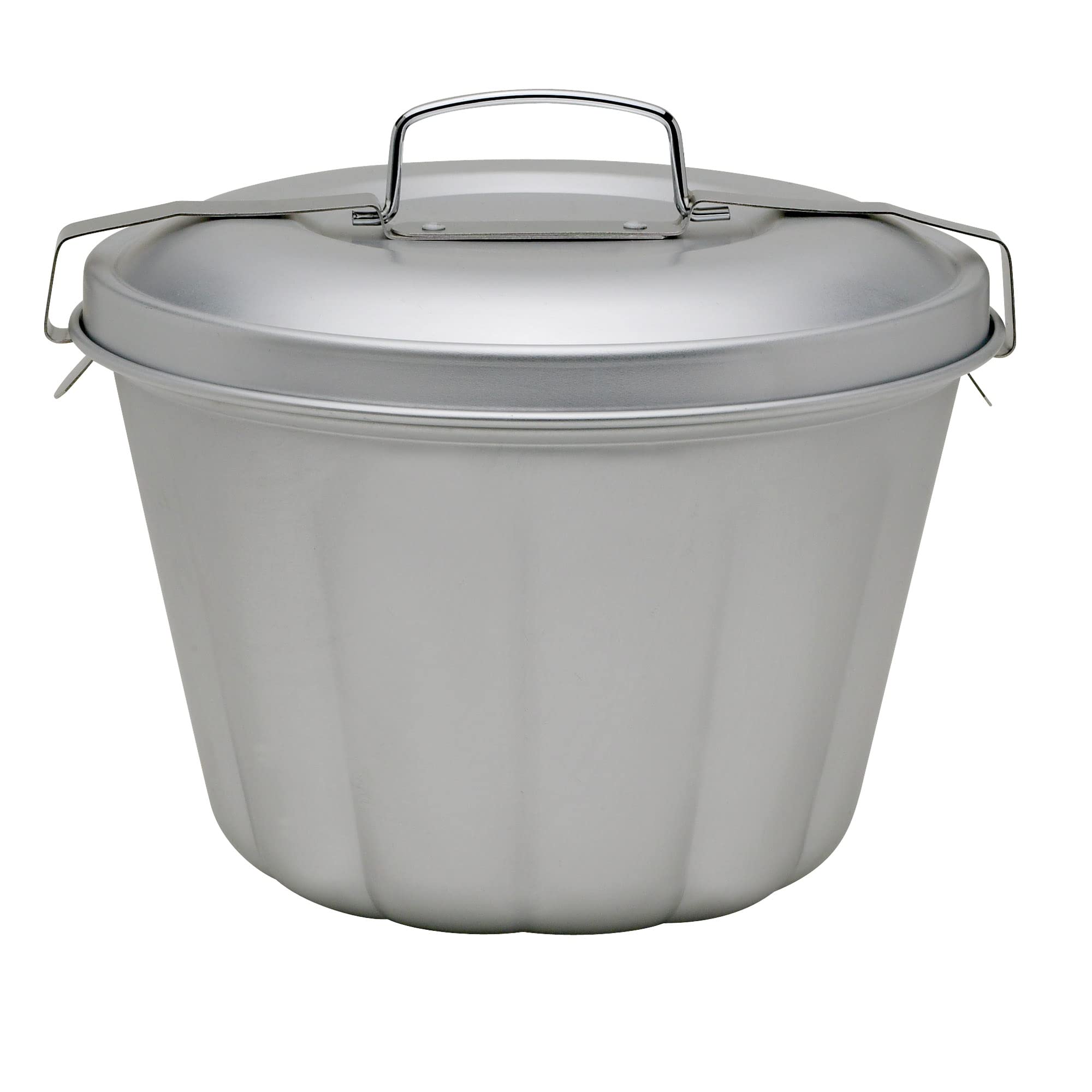 Mrs. Anderson's Baking pudding mold nonstick surface for effortless release of steamed puddings.