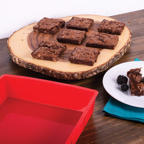 Mrs. Anderson's Baking 9-inch square pan ideal for cakes and quick breads