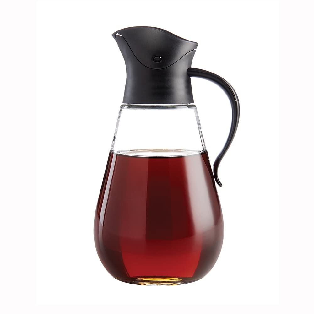 Mrs. Anderson's Store'N Pour Syrup Dispenser with tilt-lid for easy one-handed pouring.