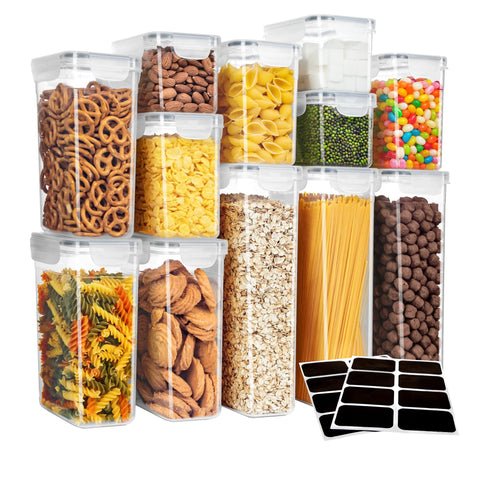 MR.SIGA airtight containers with a secure seal for freshness and spill prevention.