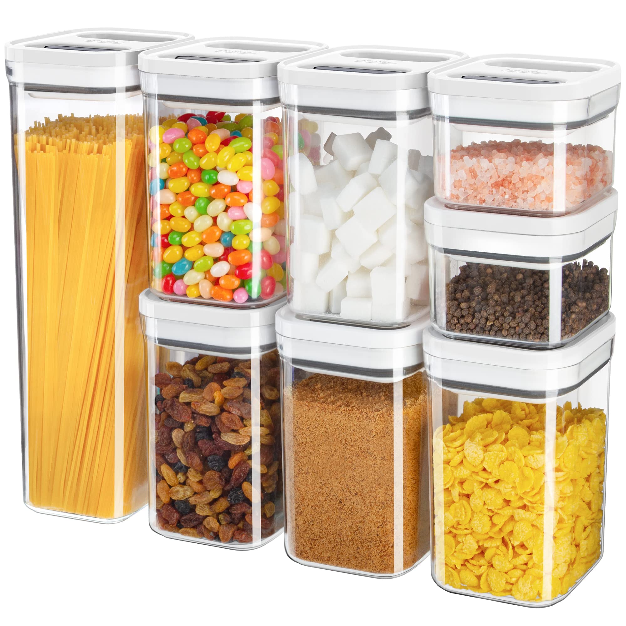 MR.SIGA large 72oz airtight container with lid for cereal storage.