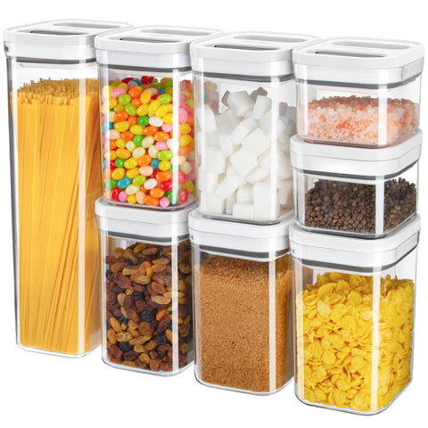 MR.SIGA large 72oz airtight container with lid for cereal storage.