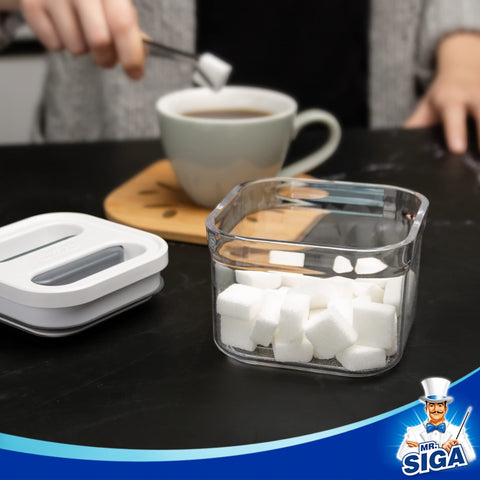 MR.SIGA one-handed seal operation for easy opening and closing.