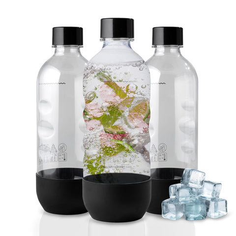 MRX Solutions 3-pack bottles shown side-by-side in black, convenient for families