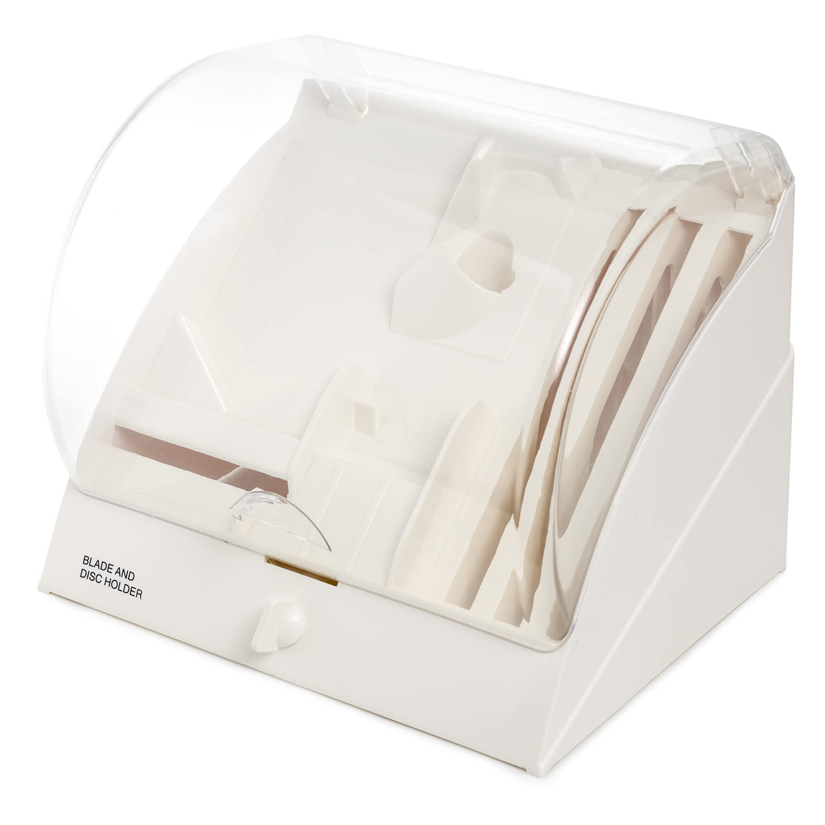 MRX Solutions BDH-2 blade and disc holder front view securely storing blades