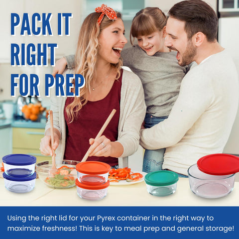 Durable BPA-free MRX lid shows microwave and freezer compatibility