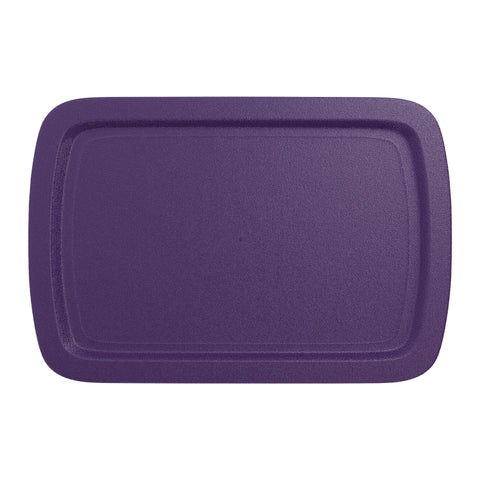 MRX Solutions Pyrex 9x13 lid with cut-out handles seals in freshness.