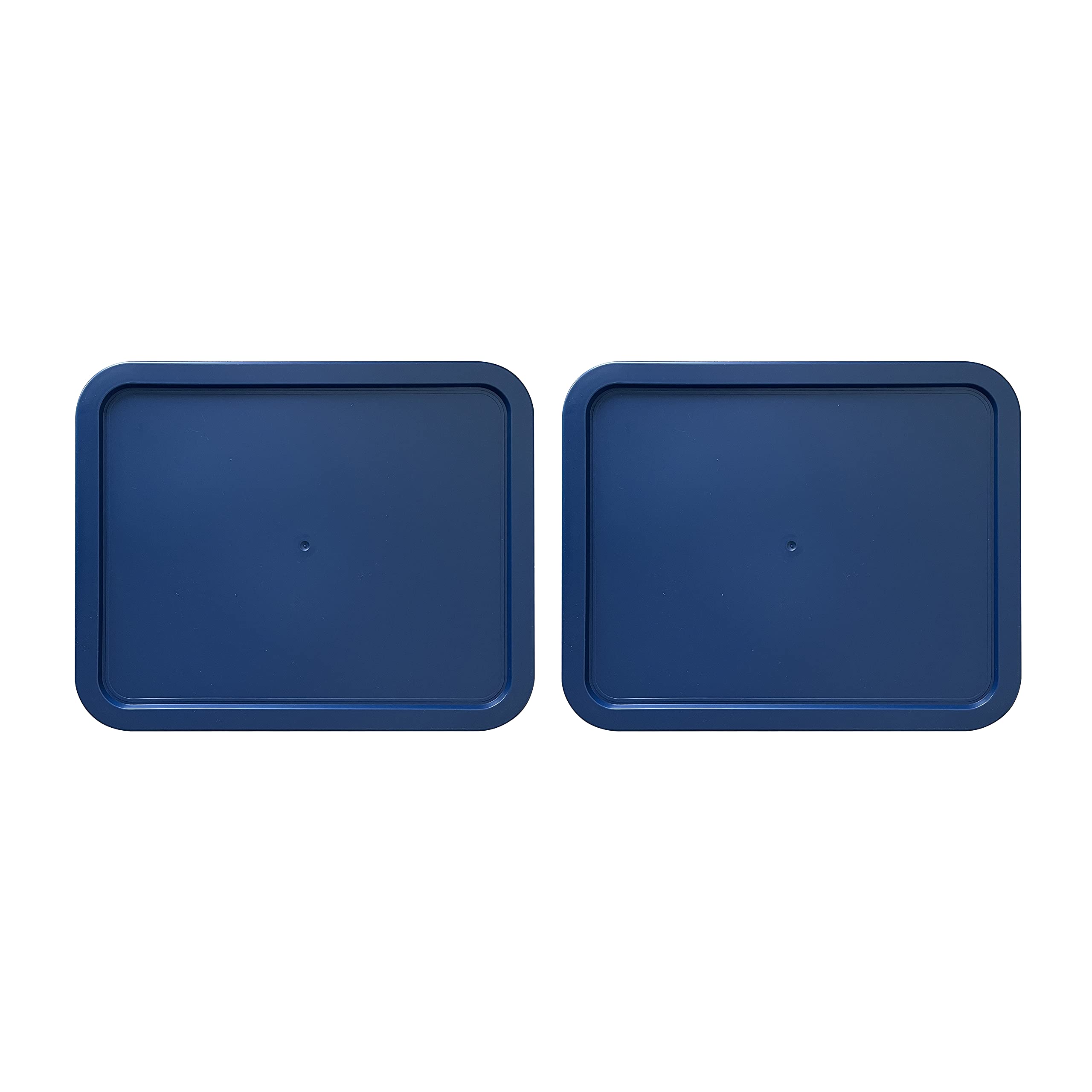 MRX Solutions replacement Pyrex 11-cup lid with a blue, airtight fit.