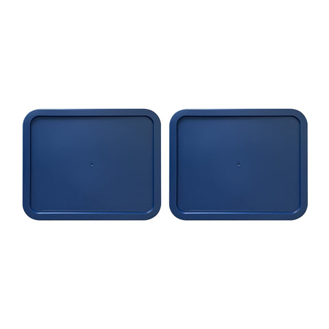 MRX Solutions replacement Pyrex 11-cup lid with a blue, airtight fit.