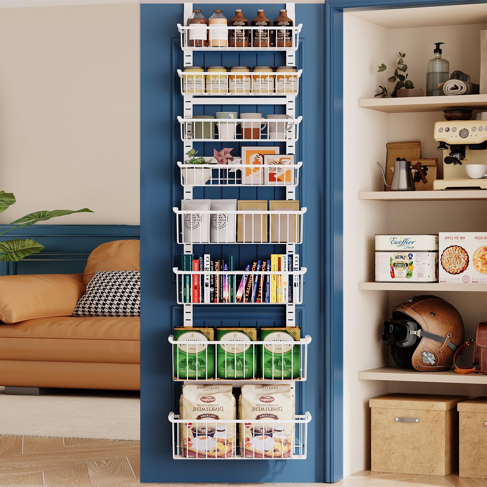 MSERCUOR pantry solution for kitchen, laundry, and bathroom needs